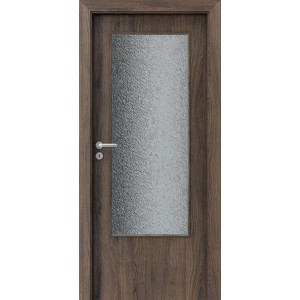 Porta DECOR 3/4 sklo Dub Šarlátový 